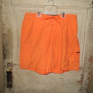Mens Nautica Swim Trunks Board Shorts Sz XL Draw String Pockets Lined (G-37)